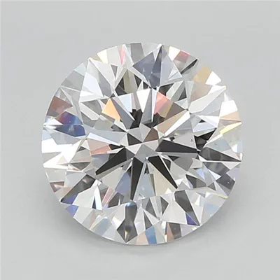 2.55ct F VS1 Rare Carat Ideal Cut Round Lab Grown Diamond