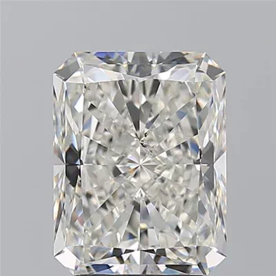 3.56ct I SI1 Rare Carat Ideal Cut Radiant Diamond