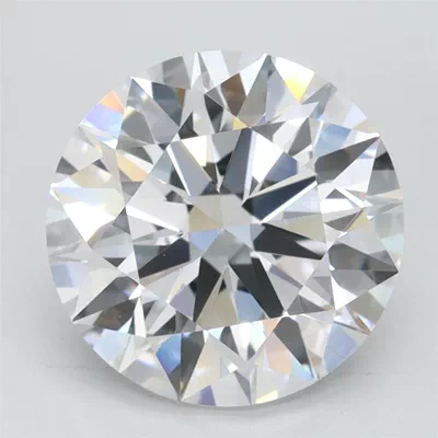2.71ct D FL Rare Carat Ideal Cut Round Lab Grown Diamond