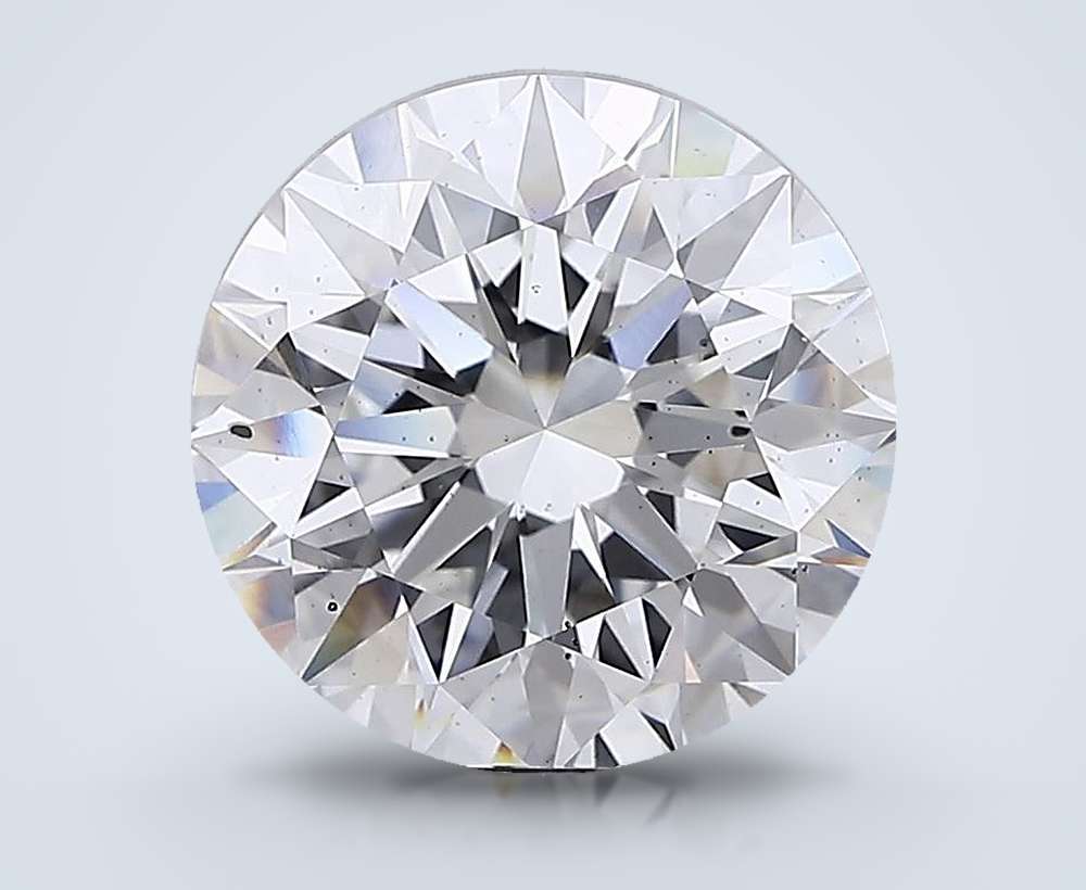 9.04ct E SI1 Excellent Cut Round Lab Grown Diamond