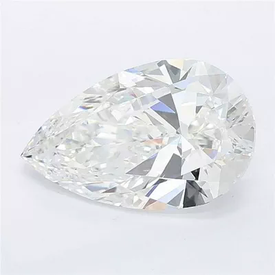 2.25ct E VVS2 Rare Carat Ideal Cut Pear Lab Grown Diamond