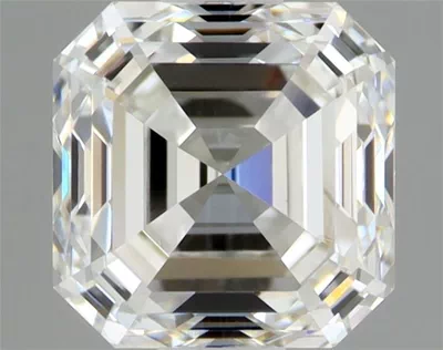 1.00ct I VS1 Rare Carat Ideal Cut Asscher Diamond