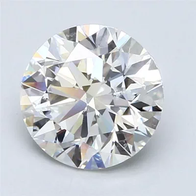 2.40ct I SI2 Rare Carat Ideal Cut Round Diamond