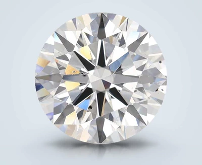 3.54ct E SI1 Rare Carat Ideal Cut Round Lab Grown Diamond