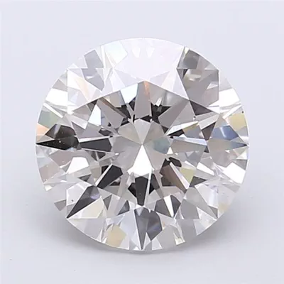 2.57ct F VS1 Excellent Cut Round Lab Grown Diamond