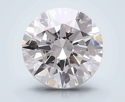 2.57ct F VS1 Excellent Cut Round Lab Grown Diamond
