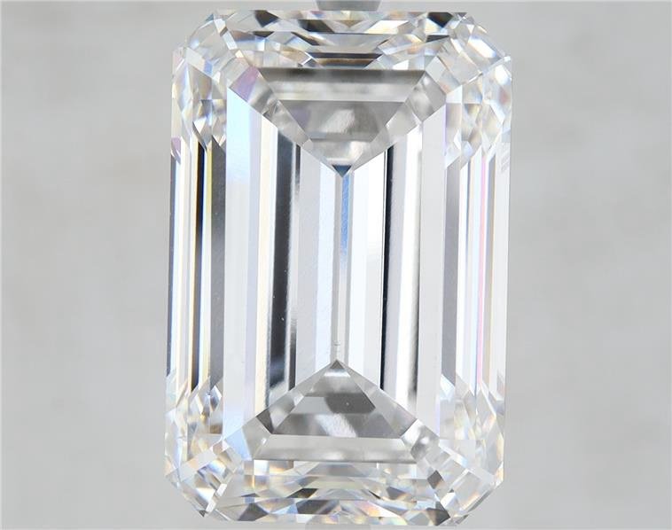 15.03ct F VS1 Excellent Cut Emerald Lab Grown Diamond