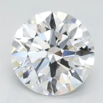2.44ct D IF Rare Carat Ideal Cut Round Lab Grown Diamond