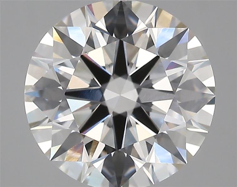 3.65ct F FL Rare Carat Ideal Cut Round Lab Grown Diamond