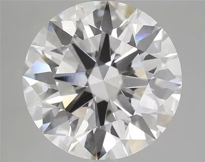 7.06ct F VVS2 Rare Carat Ideal Cut Round Lab Grown Diamond