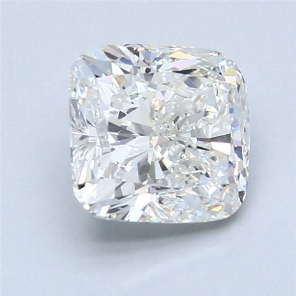 2.73ct H VS2 Rare Carat Ideal Cut Cushion Diamond