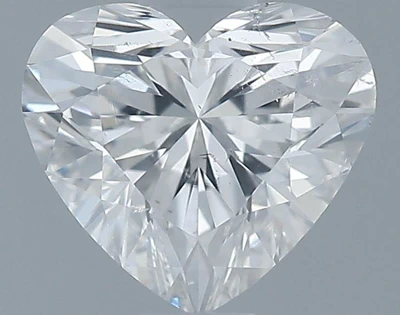 0.61ct F SI2 Rare Carat Ideal Cut Heart Diamond