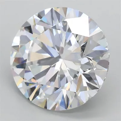 3.51ct E VS1 Rare Carat Ideal Cut Round Lab Grown Diamond
