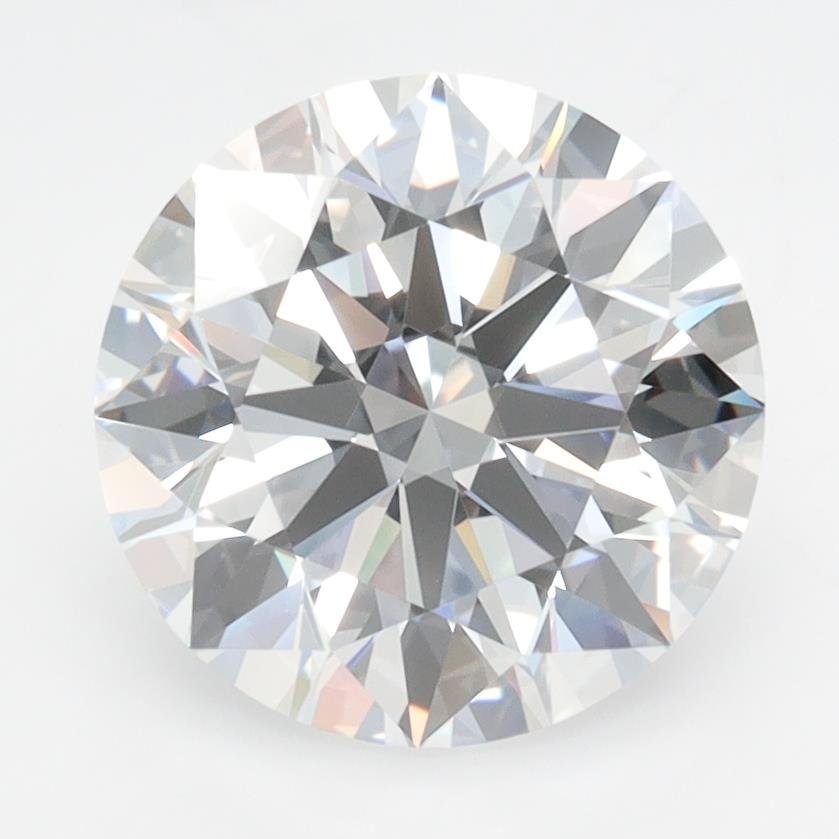 3.01ct D IF Rare Carat Ideal Cut Round Lab Grown Diamond