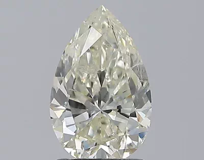 1.51ct K SI2 Rare Carat Ideal Cut Pear Diamond