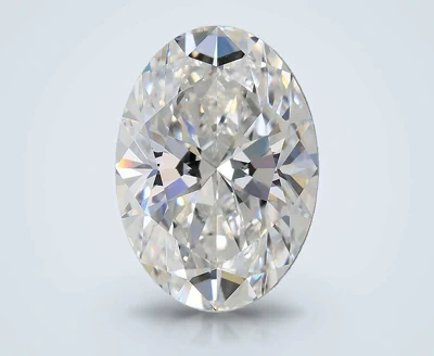 3.51ct D VS1 Rare Carat Ideal Cut Oval Lab Grown Diamond