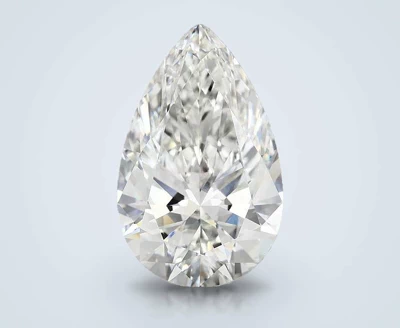 11.71ct F VVS2 Rare Carat Ideal Cut Pear Lab Grown Diamond