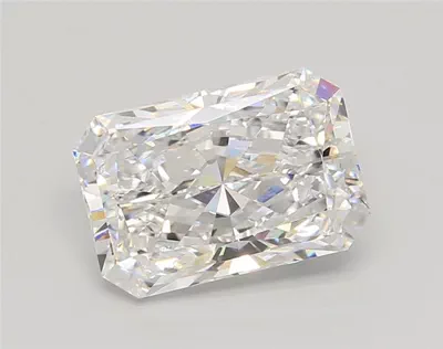 3.07ct D VS1 Rare Carat Ideal Cut Radiant Lab Grown Diamond