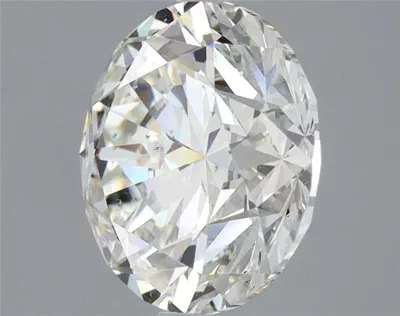 3.11ct G SI2 Rare Carat Ideal Cut Round Diamond