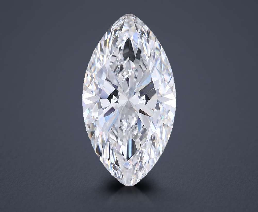 6.31ct E VVS2 Rare Carat Ideal Cut Marquise Lab Grown Diamond