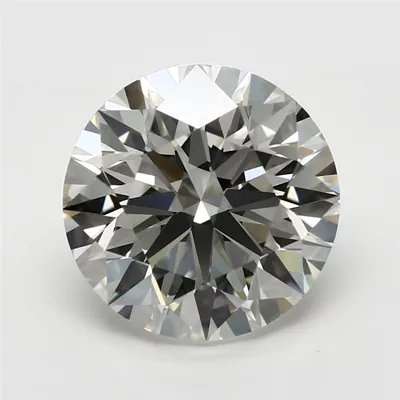 3.29ct K VVS1 Rare Carat Ideal Cut Round Diamond