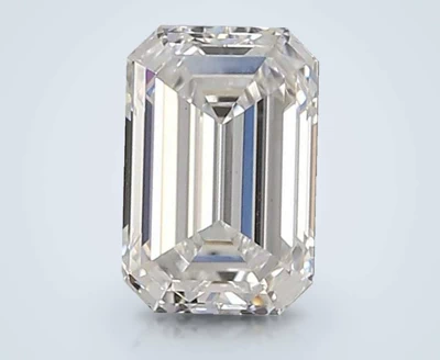 1.35ct D VS1 Rare Carat Ideal Cut Emerald Lab Grown Diamond
