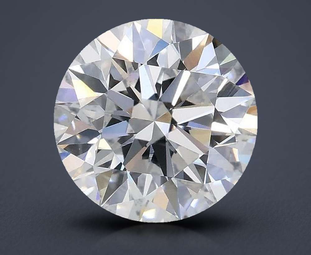 1.59ct D VVS2 Rare Carat Ideal Cut Round Lab Grown Diamond