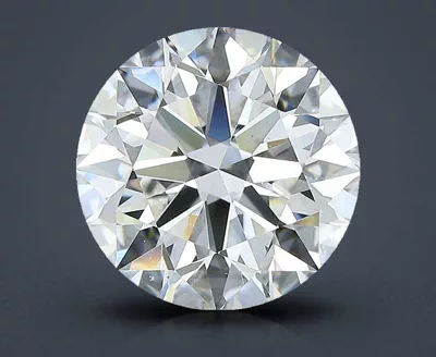 4.02ct F VS2 Rare Carat Ideal Cut Round Diamond