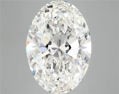 10.06ct F VVS2 Rare Carat Ideal Cut Oval Lab Grown Diamond