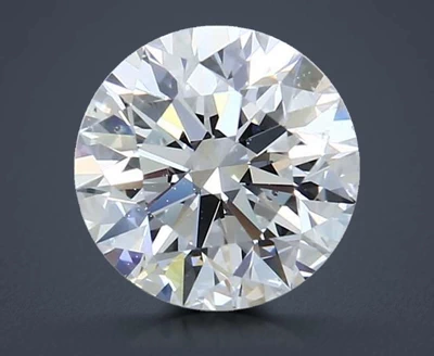 2.01ct D SI2 Rare Carat Ideal Cut Round Diamond