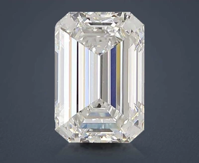 2.08ct E VS1 Rare Carat Ideal Cut Emerald Lab Grown Diamond