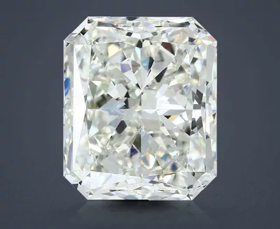 10.28ct J VS1 Rare Carat Ideal Cut Radiant Diamond