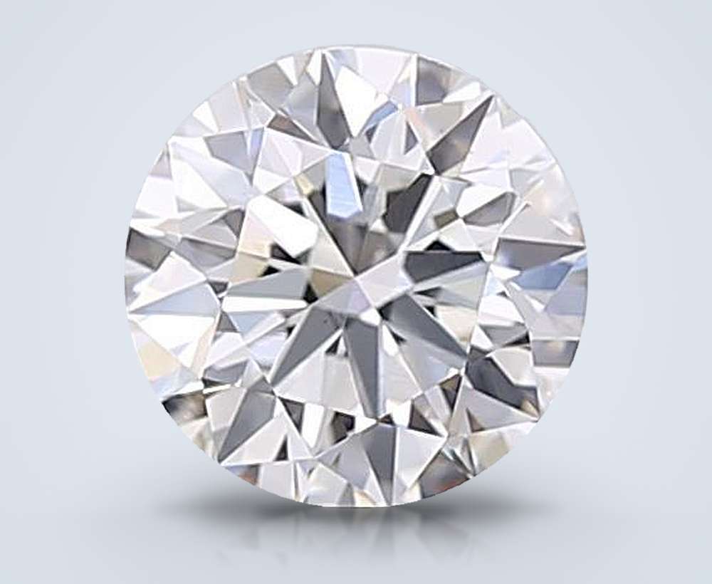 1.06ct F VS1 Rare Carat Ideal Cut Round Lab Grown Diamond