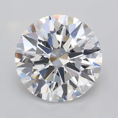 2.53ct D VVS2 Rare Carat Ideal Cut Round Lab Grown Diamond