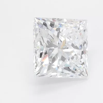 2.01ct D VVS2 Rare Carat Ideal Cut Princess Lab Grown Diamond