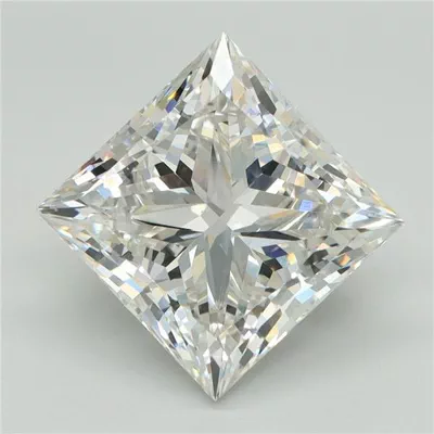 5.52ct G VS1 Rare Carat Ideal Cut Princess Lab Grown Diamond