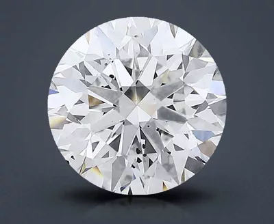 6.26ct G SI1 Excellent Cut Round Lab Grown Diamond