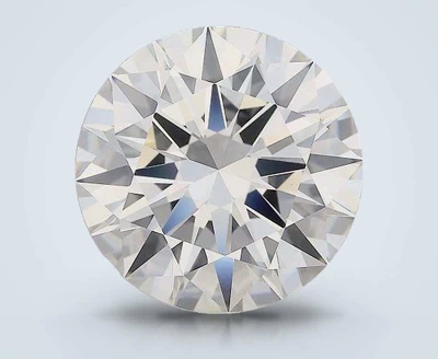 4.01ct G VVS2 Rare Carat Ideal Cut Round Diamond