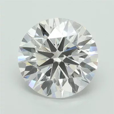 3.04ct E VS2 Rare Carat Ideal Cut Round Lab Grown Diamond
