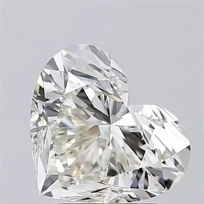 3.02ct I VVS1 Rare Carat Ideal Cut Heart Diamond