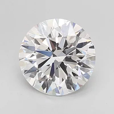 2.42ct D VVS2 Rare Carat Ideal Cut Round Lab Grown Diamond