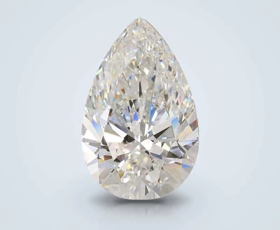 20.10ct F VS1 Rare Carat Ideal Cut Pear Lab Grown Diamond