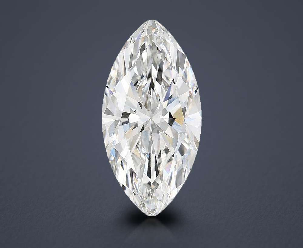 12.35ct F VVS2 Rare Carat Ideal Cut Marquise Lab Grown Diamond