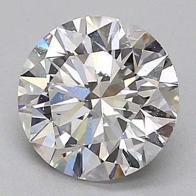 1.30ct F SI1 Rare Carat Ideal Cut Round Diamond