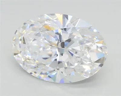 1.51ct D VVS2 Rare Carat Ideal Cut Oval Lab Grown Diamond