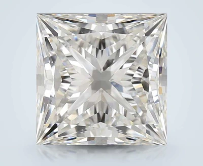 6.24ct G VVS2 Rare Carat Ideal Cut Princess Lab Grown Diamond