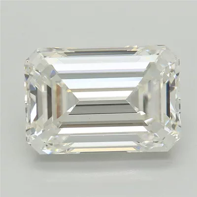 3.90ct G VS1 Excellent Cut Emerald Lab Grown Diamond