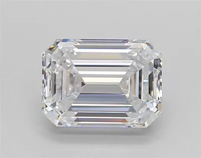 1.46ct E VS2 Rare Carat Ideal Cut Emerald Lab Grown Diamond