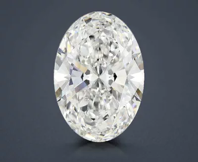 10.04ct F VVS2 Rare Carat Ideal Cut Oval Lab Grown Diamond
