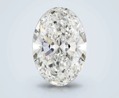 10.04ct F VVS2 Rare Carat Ideal Cut Oval Lab Grown Diamond